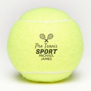 Racket Design, Pro Tennis Sport, Personalized Balls