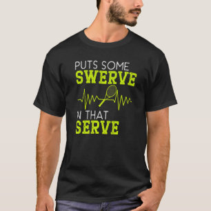 Racket Lawn Tennis Game Sport Tennis T-Shirt