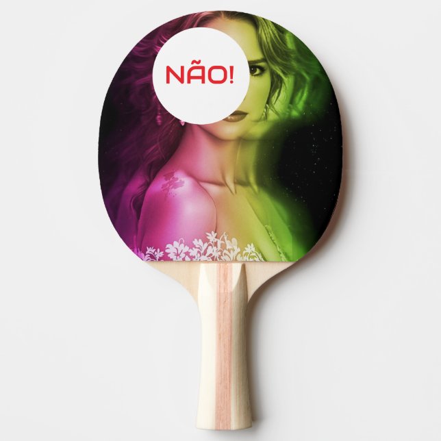 Racket Ping Pong Paddle (Front)