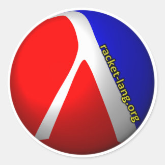 Racket Sticker with URL
