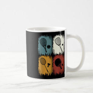 Racketlon, Tournament Sport With 4 Disciplines Coffee Mug