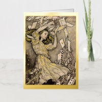 Rackham's Alice in Wonderland Christmas Gold