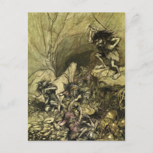 Rackham's Rhinegold Postcard