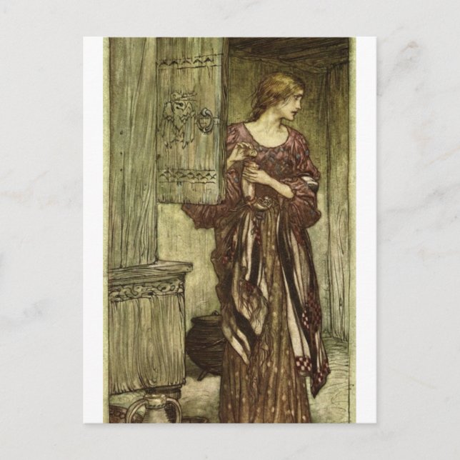 Rackham's Valkyrie Postcard (Front)