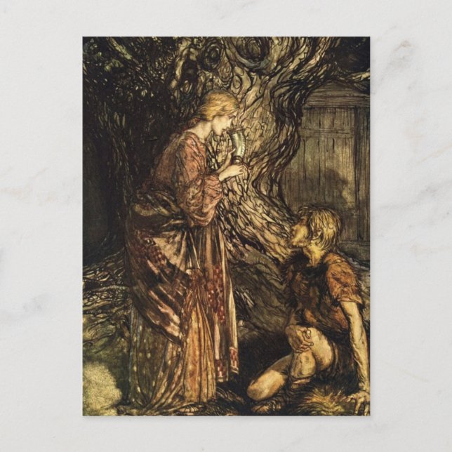 Rackham's Valkyrie Postcard (Front)