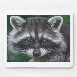 Racoon #3 mouse pad