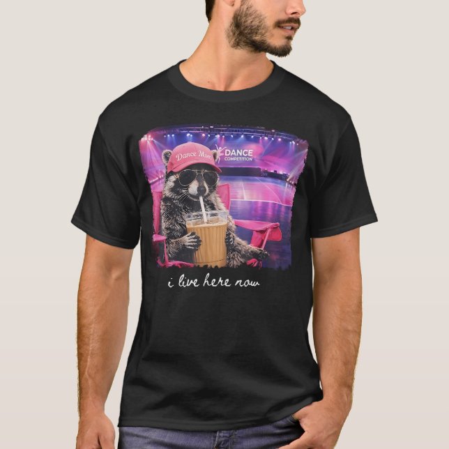 Racoon Aesthetic T-Shirt (Front)