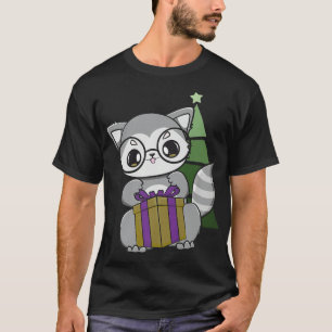 Racoon And Trash Panda For Christmas T-Shirt