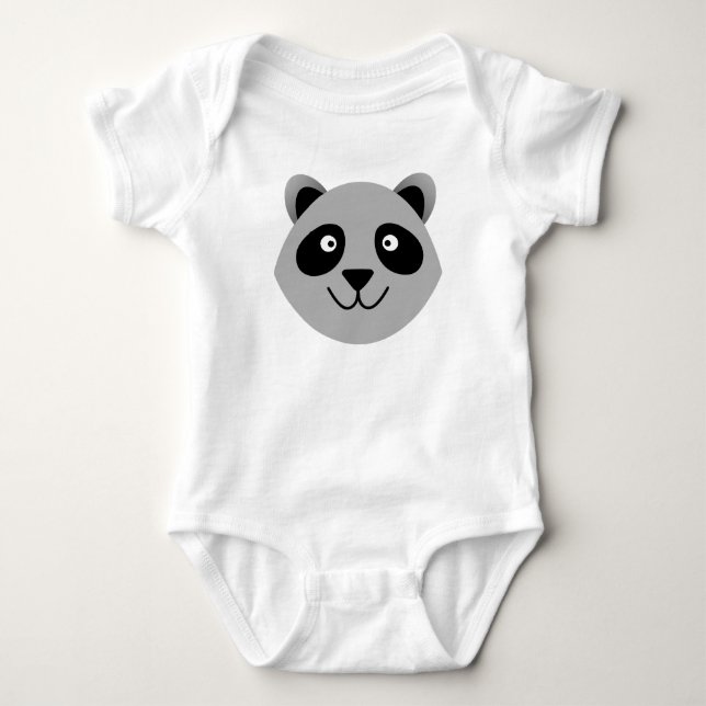 Racoon Baby Bodysuit (Front)