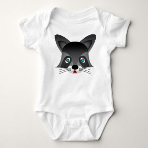 Racoon - Baby Jersey Bodysuit