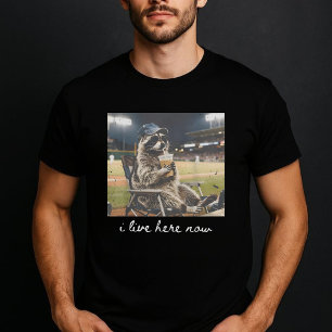 Racoon-Baseball T-Shirt