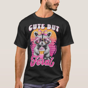 Racoon But Feral Toddler Animal T-Shirt