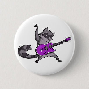 Racoon button