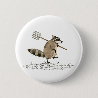 Racoon Button