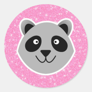 Racoon Classic Round Sticker