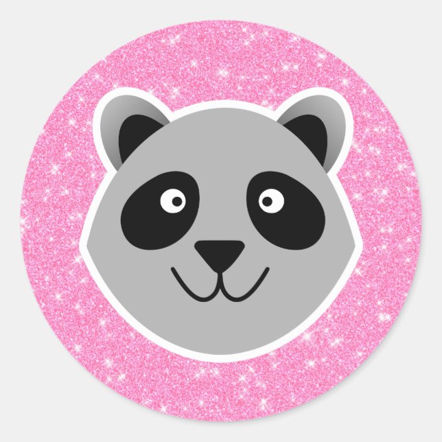 Racoon Classic Round Sticker (Front)