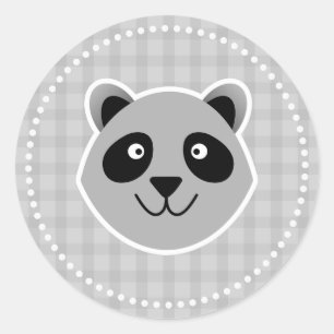 Racoon Classic Round Sticker