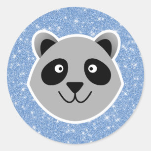 Racoon Classic Round Sticker