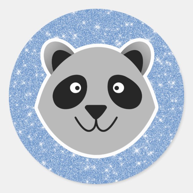 Racoon Classic Round Sticker (Front)