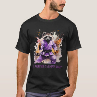 Racoon-coach, sport T-Shirt