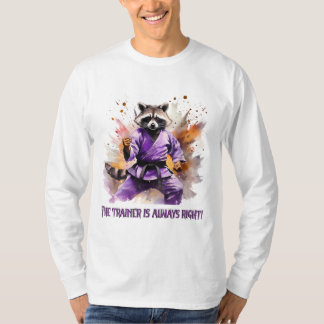 Racoon-coach, sport T-Shirt