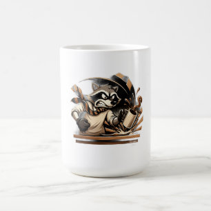 Racoon Coffee T-Shirt Mug