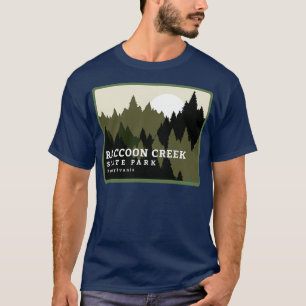 Racoon Creek State Park Pennsylvania Forest Sunri T-Shirt