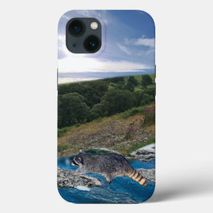 Racoon Crossing Case-Mate iPhone Case