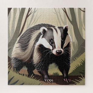 racoon, cute, animal, for children jigsaw puzzle