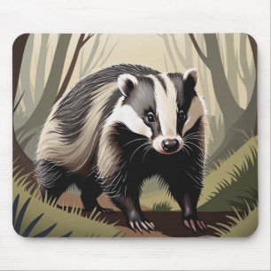 racoon, cute, animal, for children mouse pad