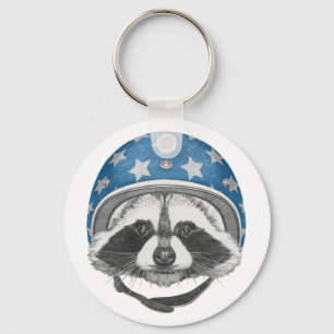 Racoon Daredevil Key Ring