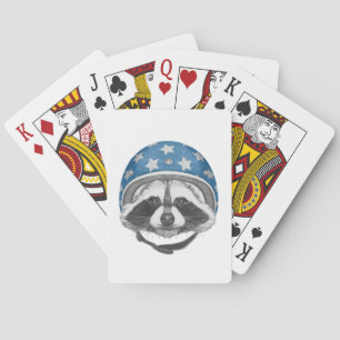 Racoon Daredevil Playing Cards