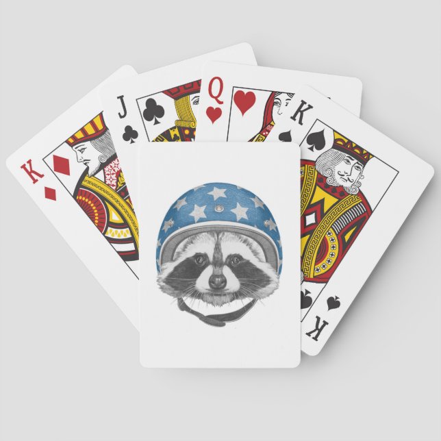 Racoon Daredevil Playing Cards (Back)