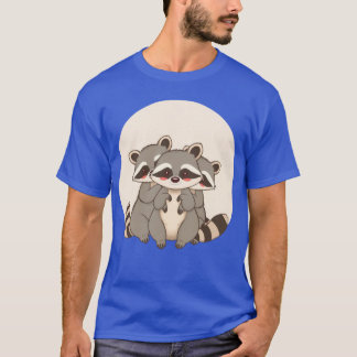Racoon design t-shirt 9