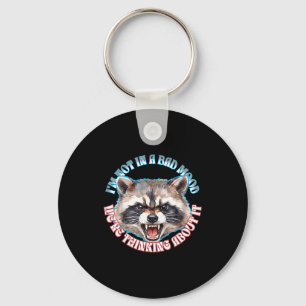 Racoon did multiple personality thinking about key ring