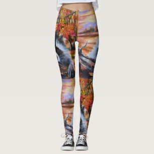 Racoon Fall Leggings