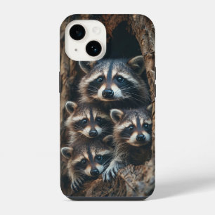 Racoon Family iPhone 14 Case