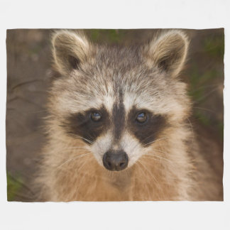 Racoon Fleece Blanket