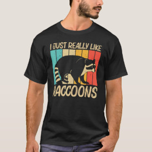 Racoon For Men Women Common Racoon  1 T-Shirt