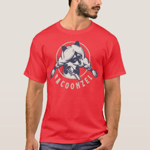 Racoon funny fairy tale Racoonzel T-Shirt
