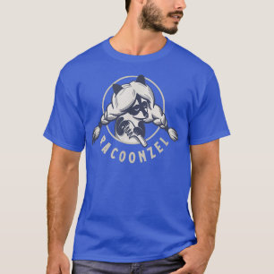 Racoon funny fairy tale Racoonzel T-Shirt