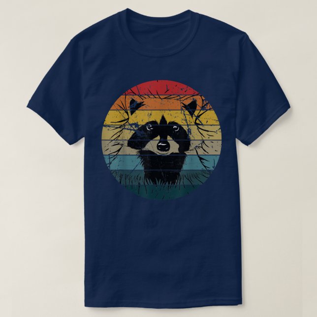 Racoon Gift for Women and Kids Mapache raton lave T-Shirt (Design Front)