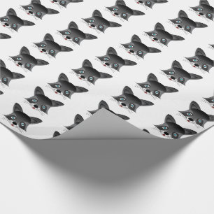 Racoon - Glossy Wrapping Paper, 30" x 15' Paper