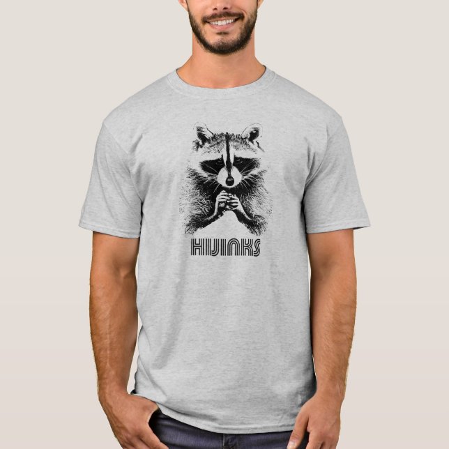Racoon Hijinks T-Shirt (Front)