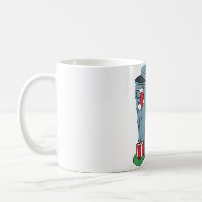 Racoon Holiday  Coffee Mug (Left)