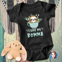 Racoon I Love My Bomma