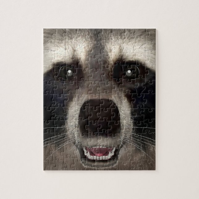 Racoon Jigsaw Puzzle (Vertical)