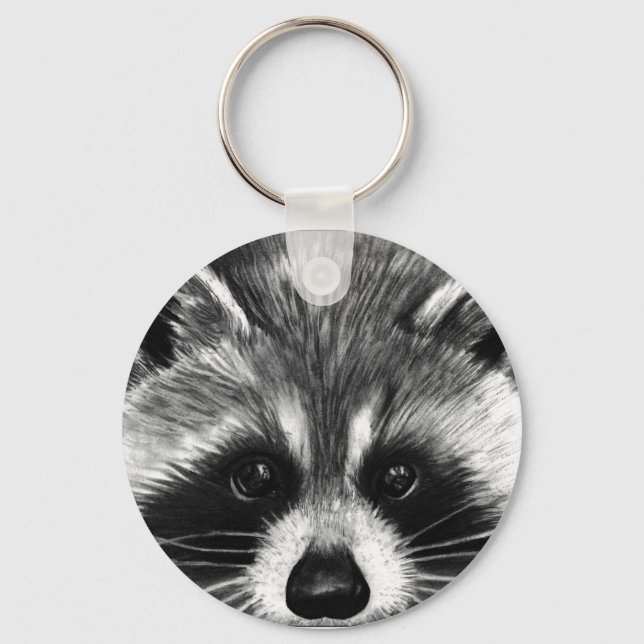 Racoon Key Chain (Front)