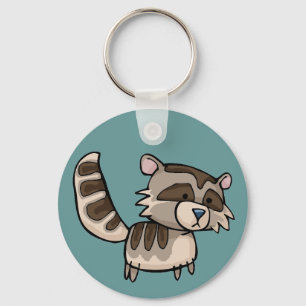 racoon key ring