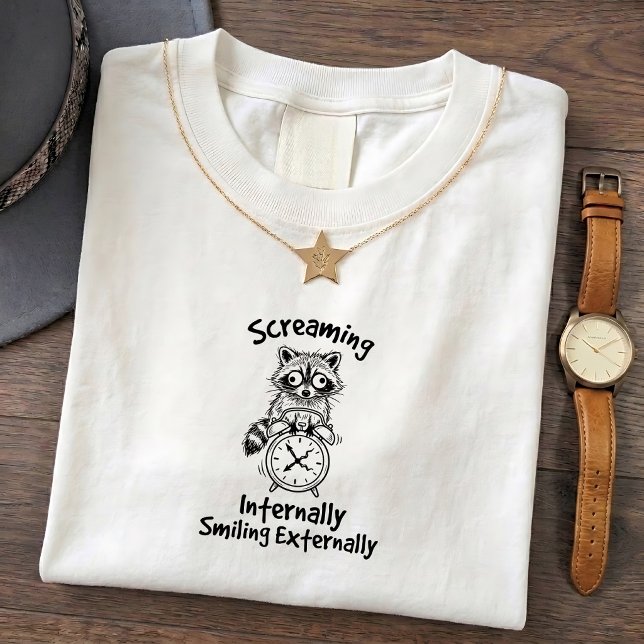 Racoon Kit Funny Sassy T-Shirt (Creator Uploaded)